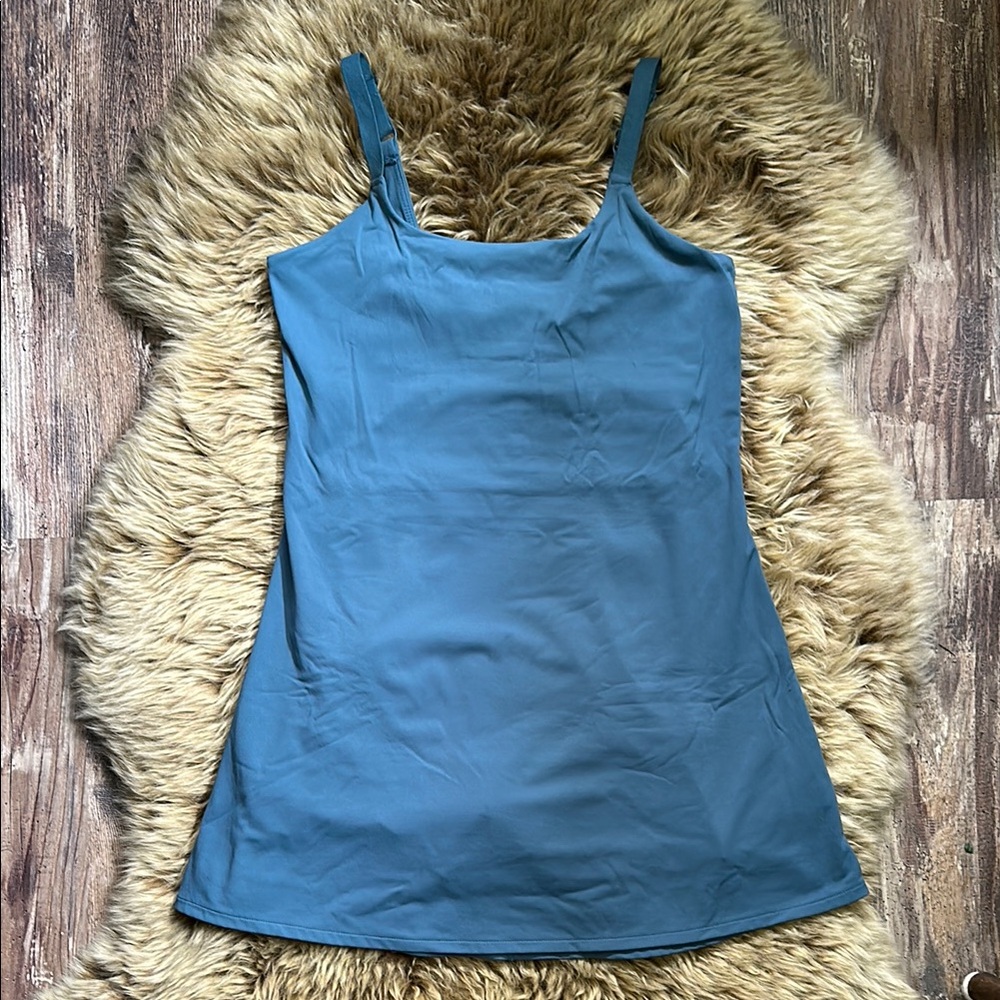 Prana Luxara dress in bluefin-like new!